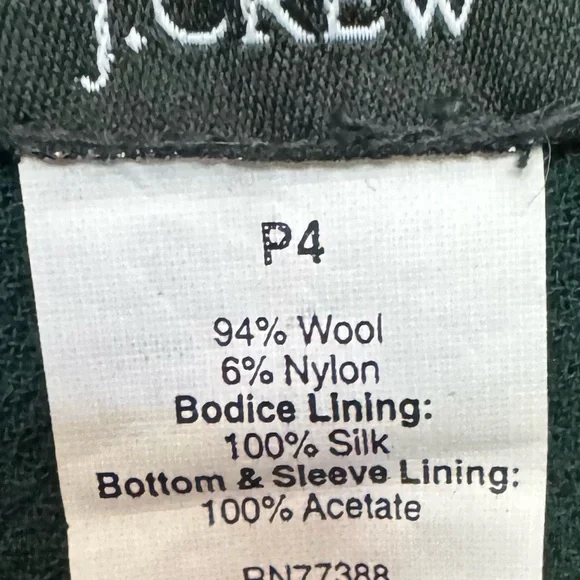 Chic Forest Green Dress Coat for Women - Picture 4 of 5